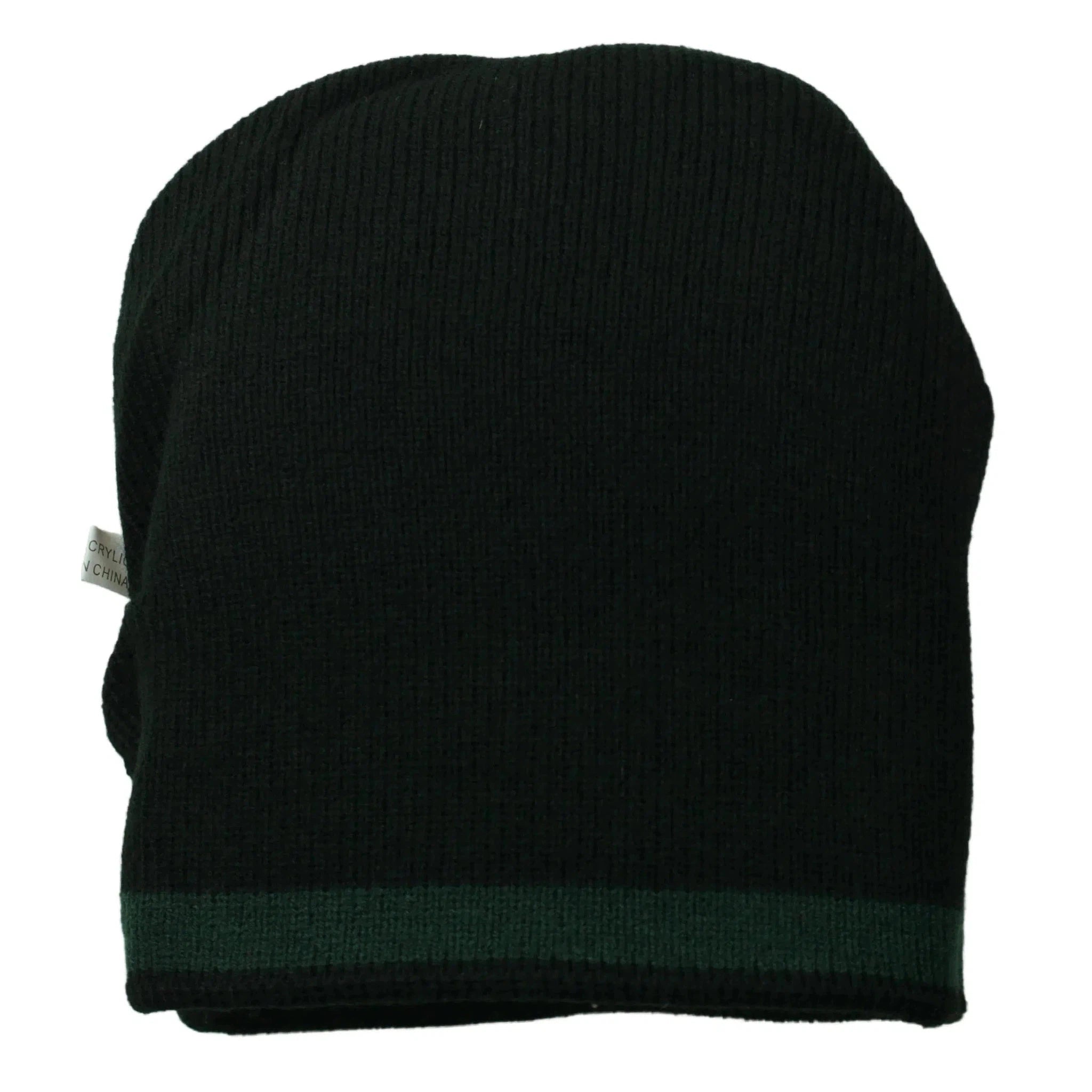 Primetime Basketball League Green & Black Reversible Knit Beanie