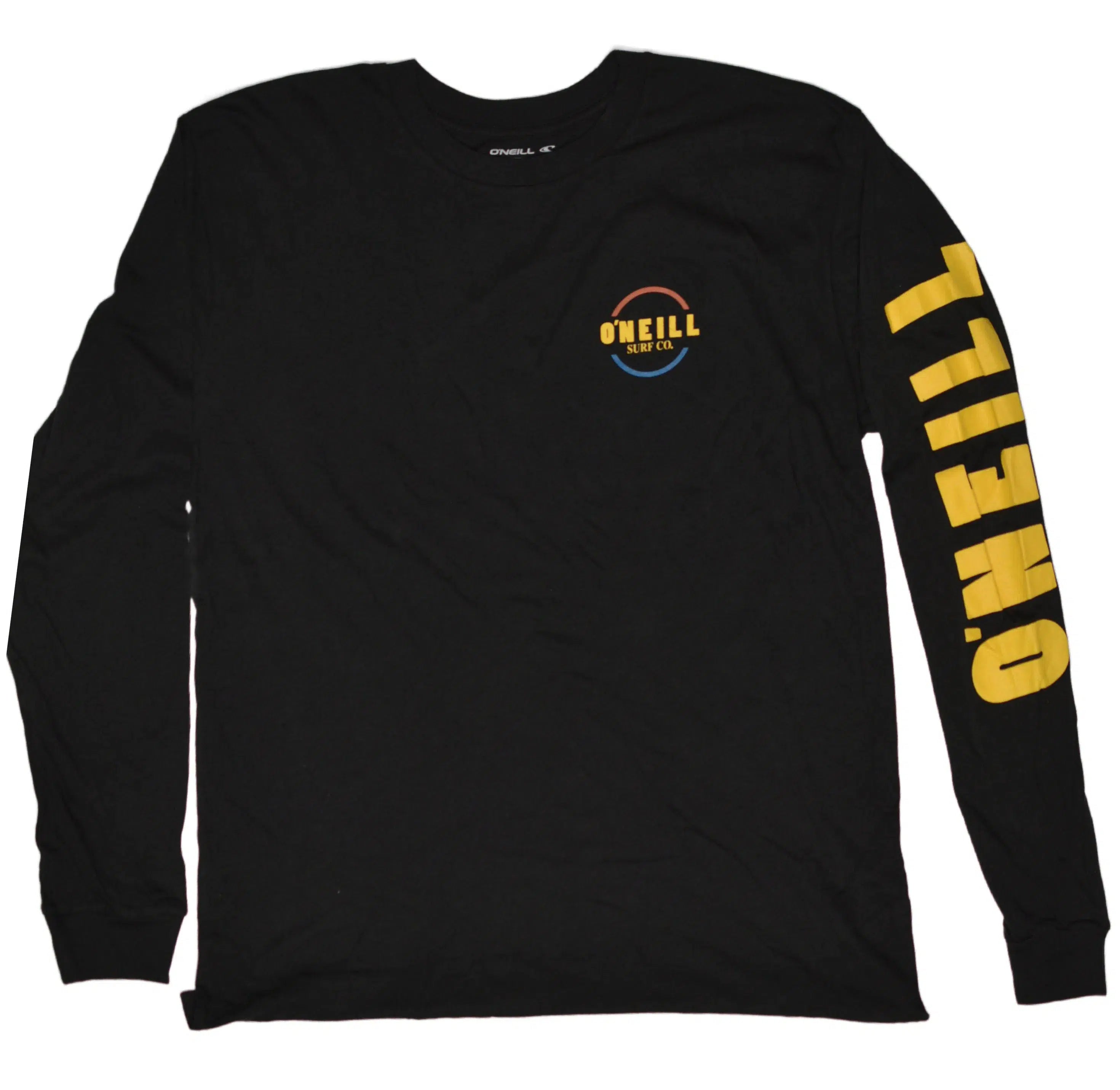 O'Neill Surf Co. Logo Men's Long Sleeve Black T-Shirt