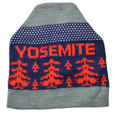 Yosemite National Park dark gray cuff-less knit beanie winter hat