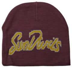 Arizona State Sun Devils NCAA Team Knit Logo Beanie, Winter Hat