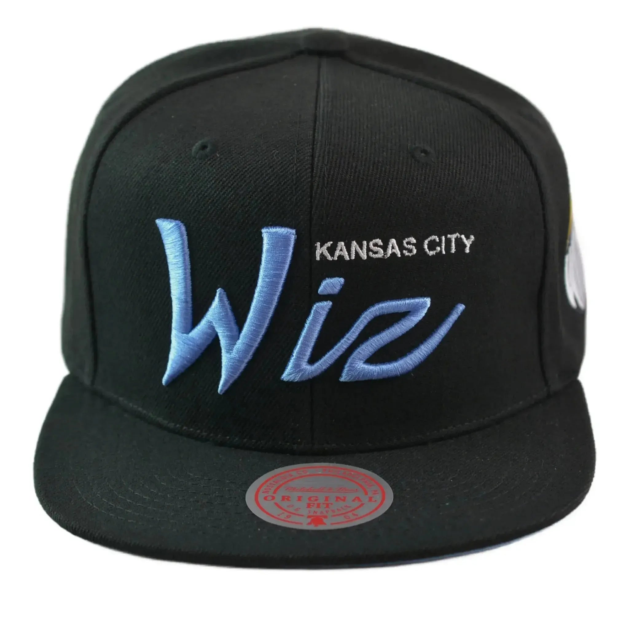 Kansas City Wiz Mitchell & Ness Historic Vintage Logo Since '96 Script Snapback