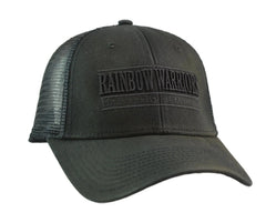 Hawaii Rainbow Warriors 3 Bar Blackout Tonal Flex Fit Hat – NCAA