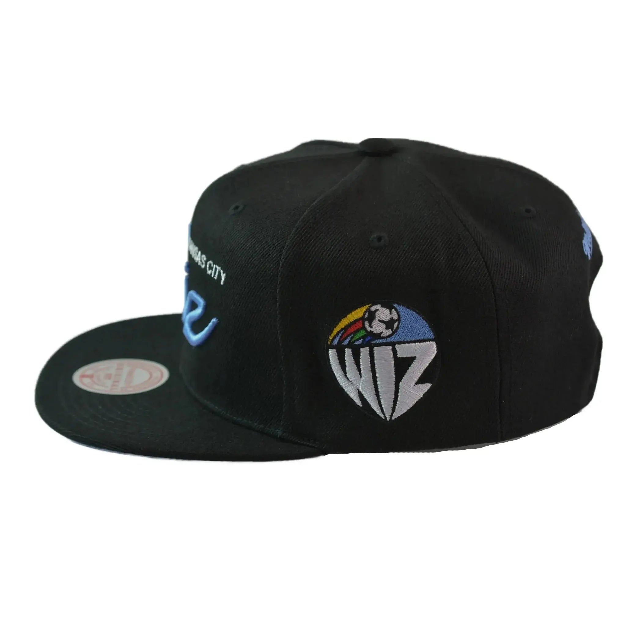 Kansas City Wiz Mitchell & Ness Historic Vintage Logo Since '96 Script Snapback