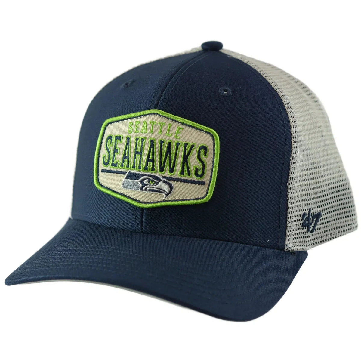 Seattle Seahawks '47 MVP DP NFL Team 2 Tone Mesh Back, Adjustable Men's Snapback Hat