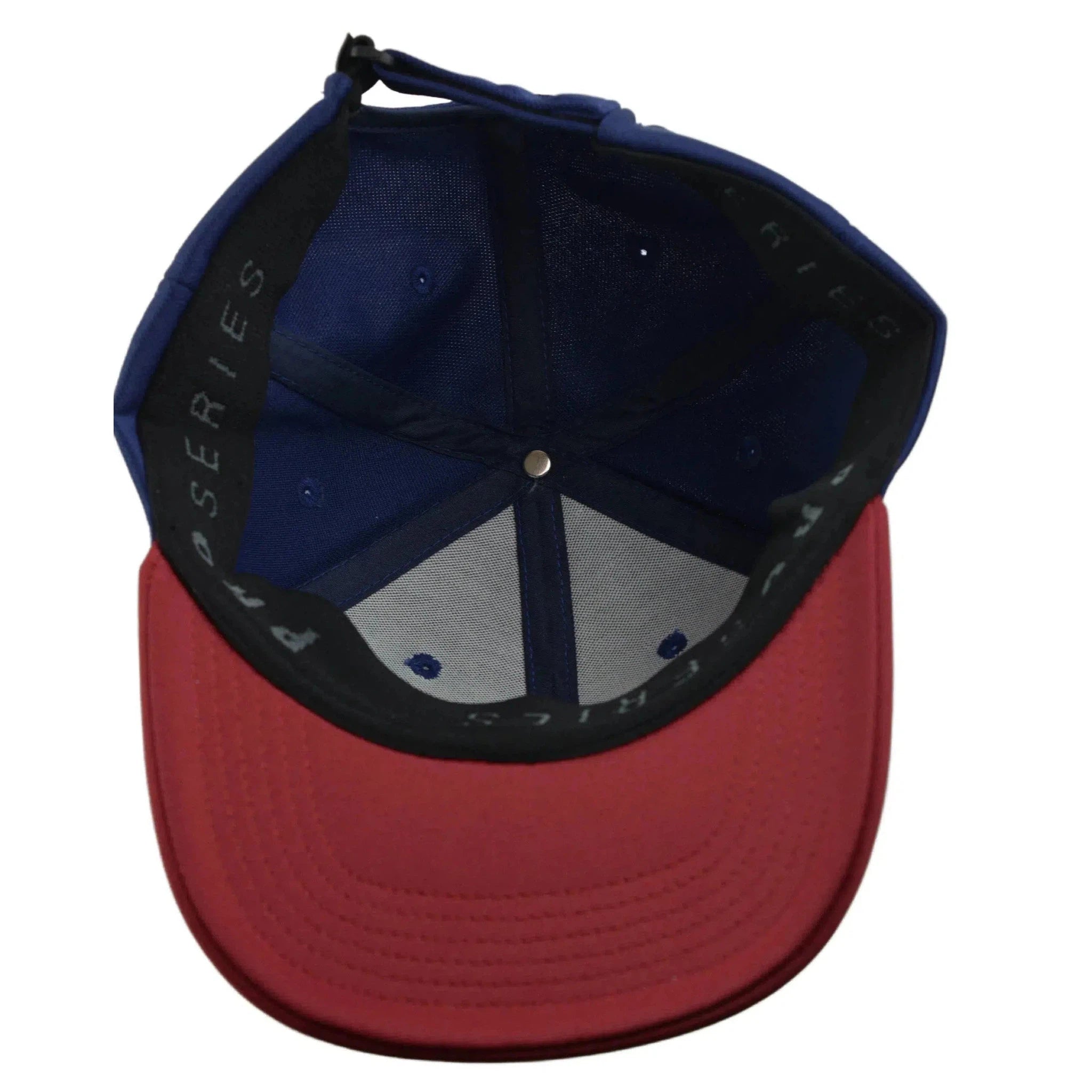 PGA Tour Pro Series Circle Logo Lightweight Navy Blue & Red Adjustable Golf Hat