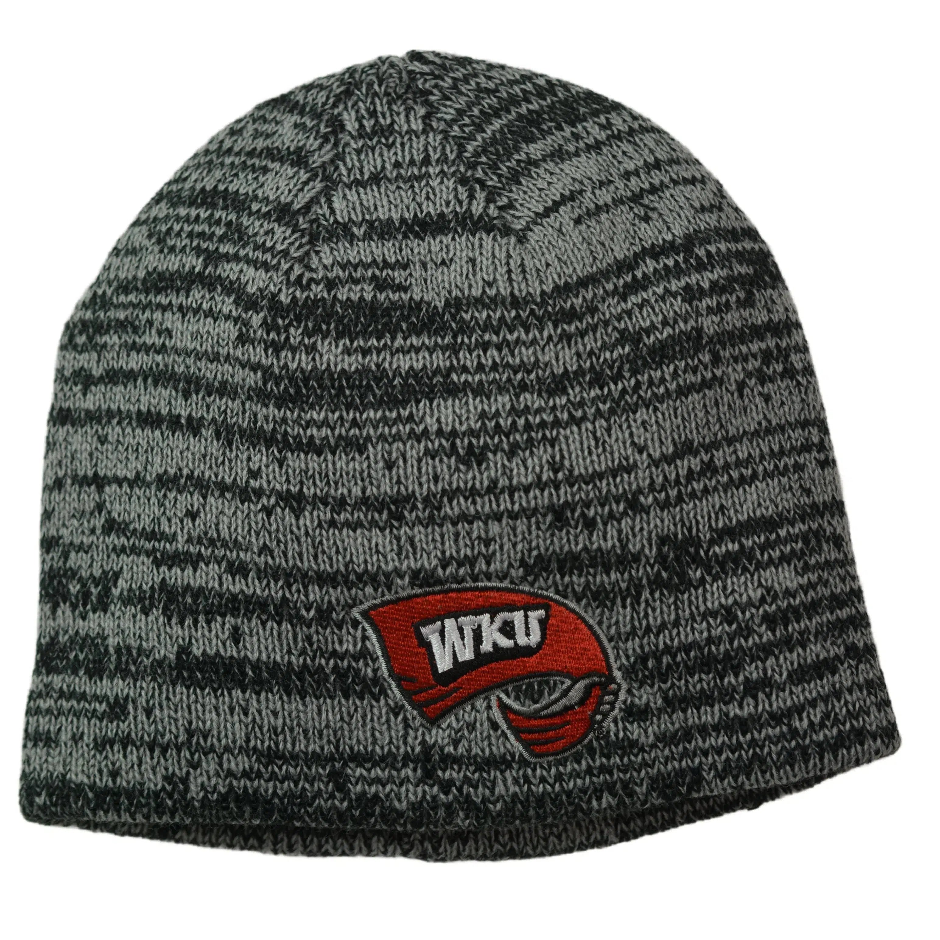 WKU Western Kentucky Hilltoppers NCAA Team Knit Gray Marled Beanie Winter Hat