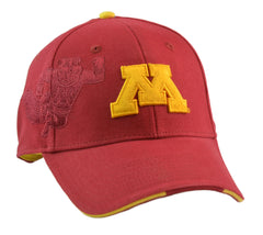 Minnesota Golden Gophers Dual Logo Adjustable Hat – NCAA Signatures Cap