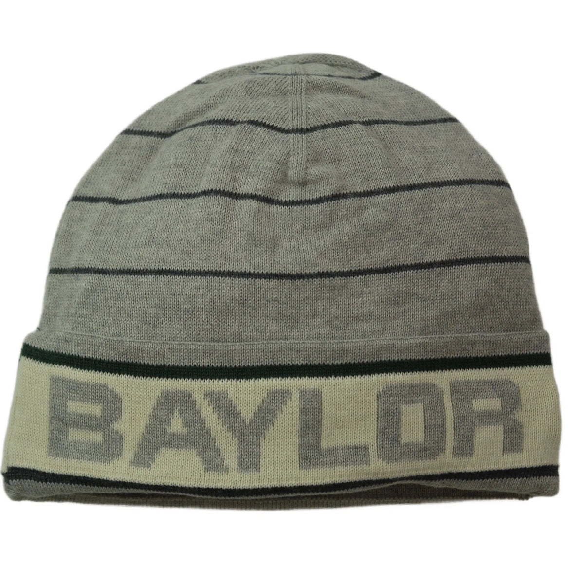 Baylor Bears The Game NCAA Knit Striped lightweight Cuffed Stocking Cap Beanie