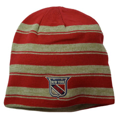 New York Rangers CCM NHL Classic Reversible Striped Hockey Hat Beanie Toque