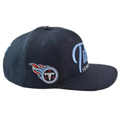 Tennessee Titans Pro Standard Script Logo NFL Snapback Hat