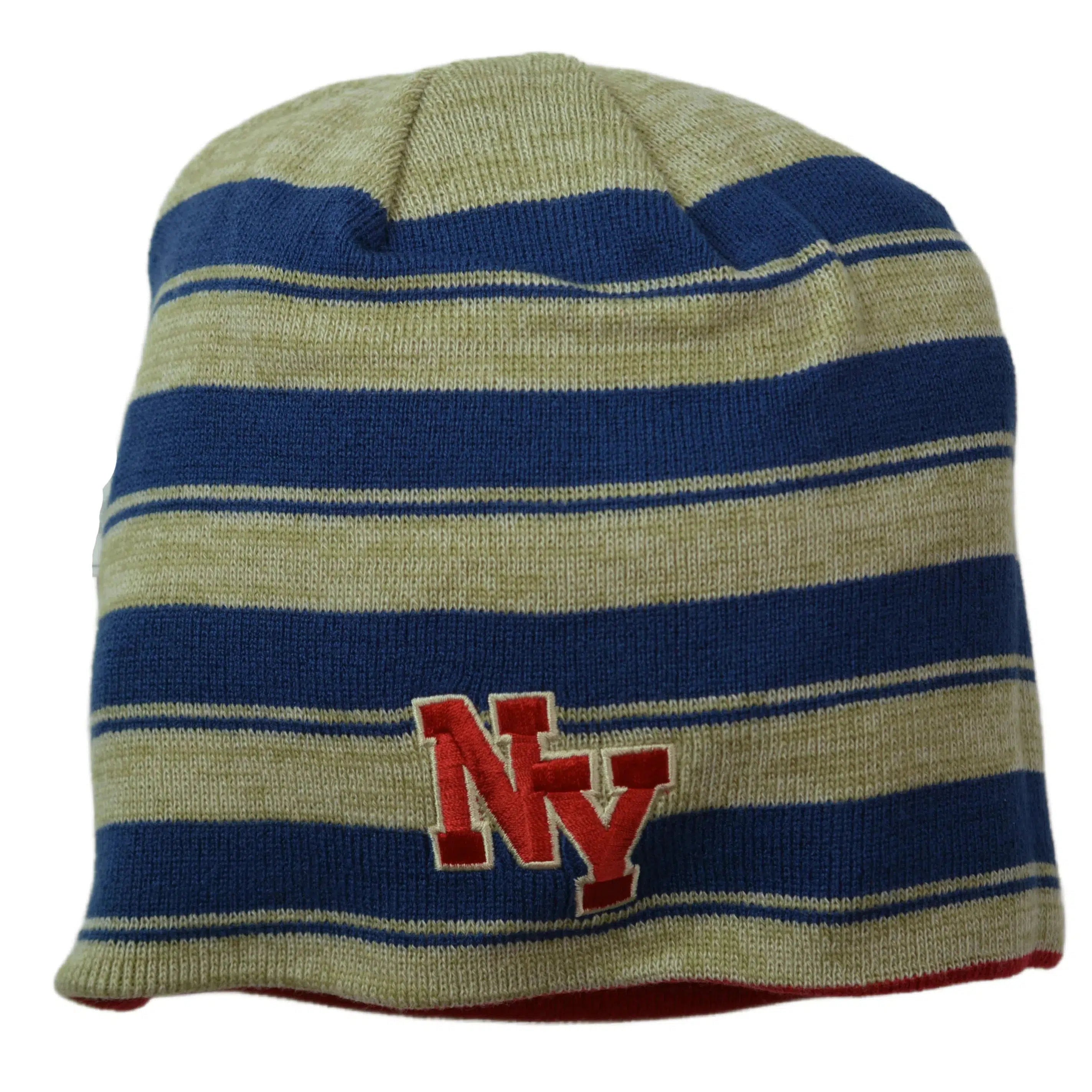 New York Rangers CCM NHL Classic Reversible Striped Hockey Hat Beanie Toque