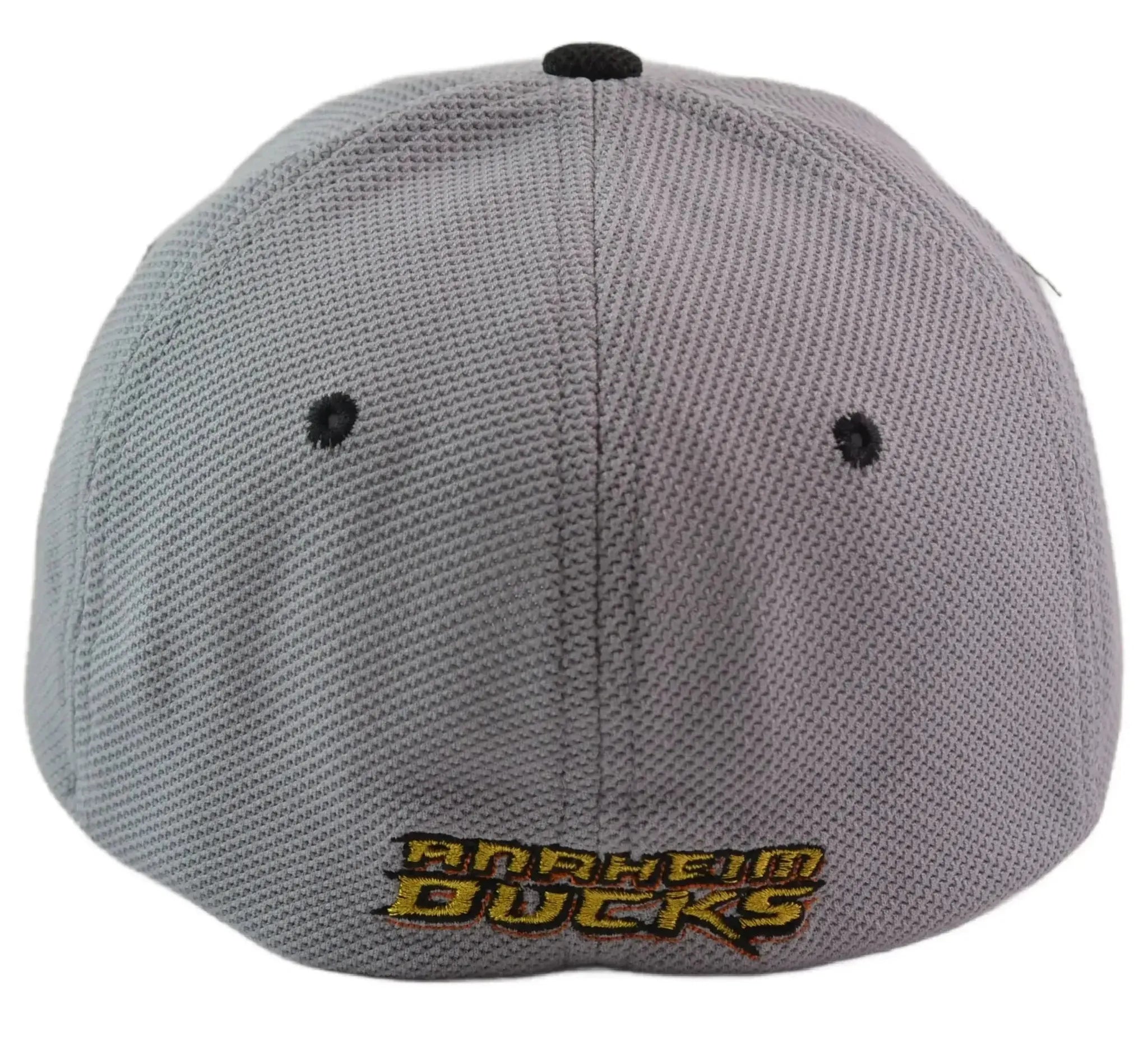 Anaheim Ducks Zephyr Gray & Black 2 Tone NHL Flex Fit Hat M/L