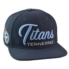 Tennessee Titans Pro Standard Script Logo NFL Snapback Hat