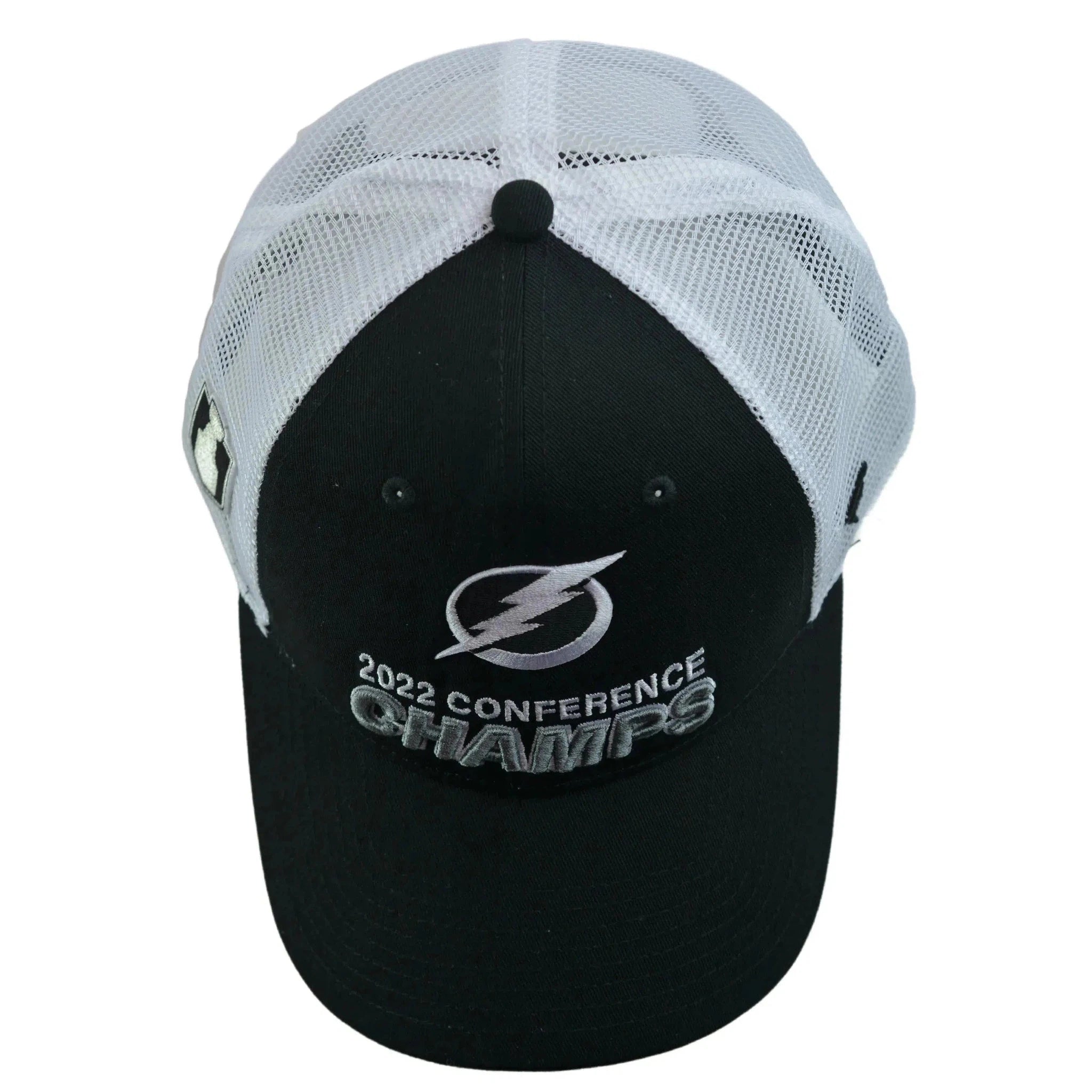 Tampa Bay Lightning NHL Stanley Cup Conference Champs Mesh Back 2 tone Trucker Hockey Hat