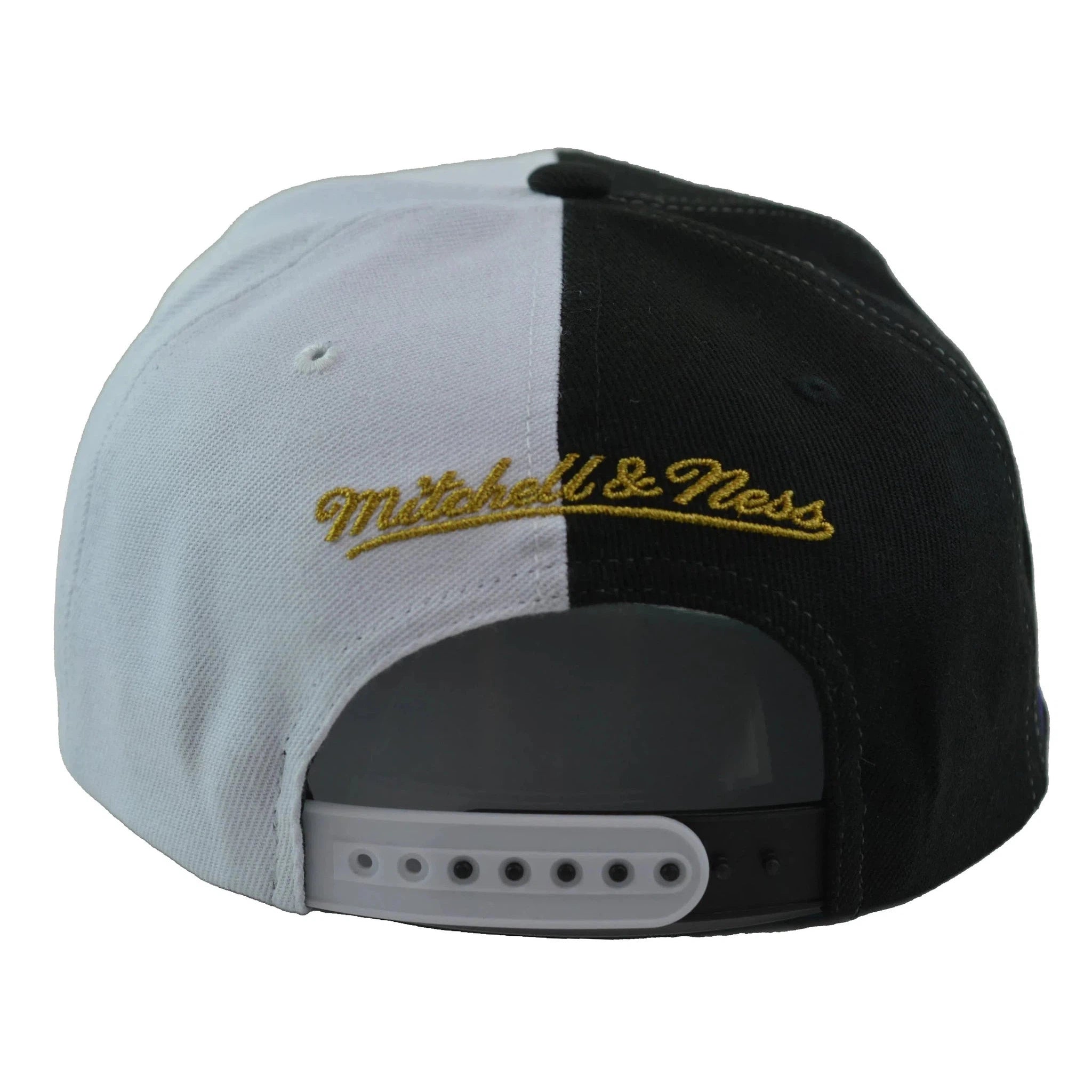 Los Angeles Lakers NBA Diamond Cut 2 Tone Men's Snapback Hat by Mitchell & Ness