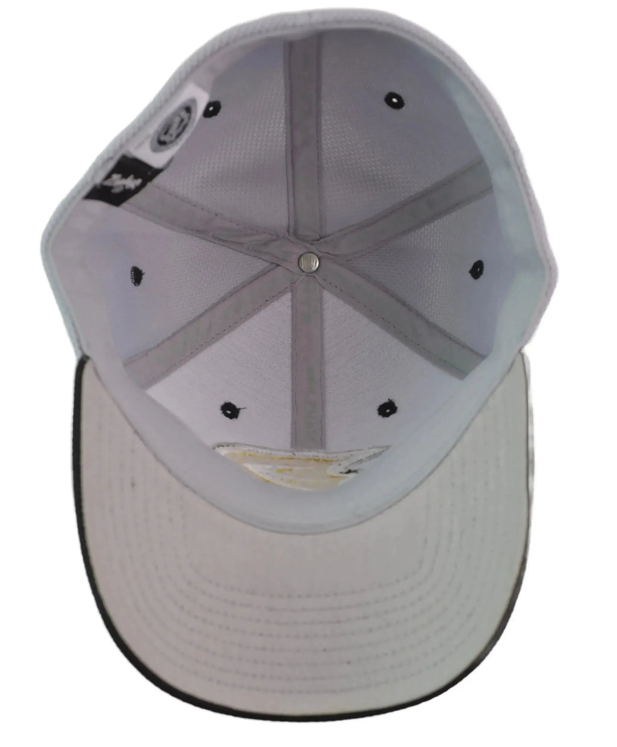 Anaheim Ducks Zephyr Gray & Black 2 Tone NHL Flex Fit Hat M/L