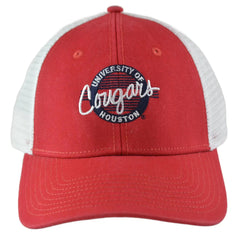 Houston Cougars NCAA Script Circle Logo Mesh Back Team Hat by The Game