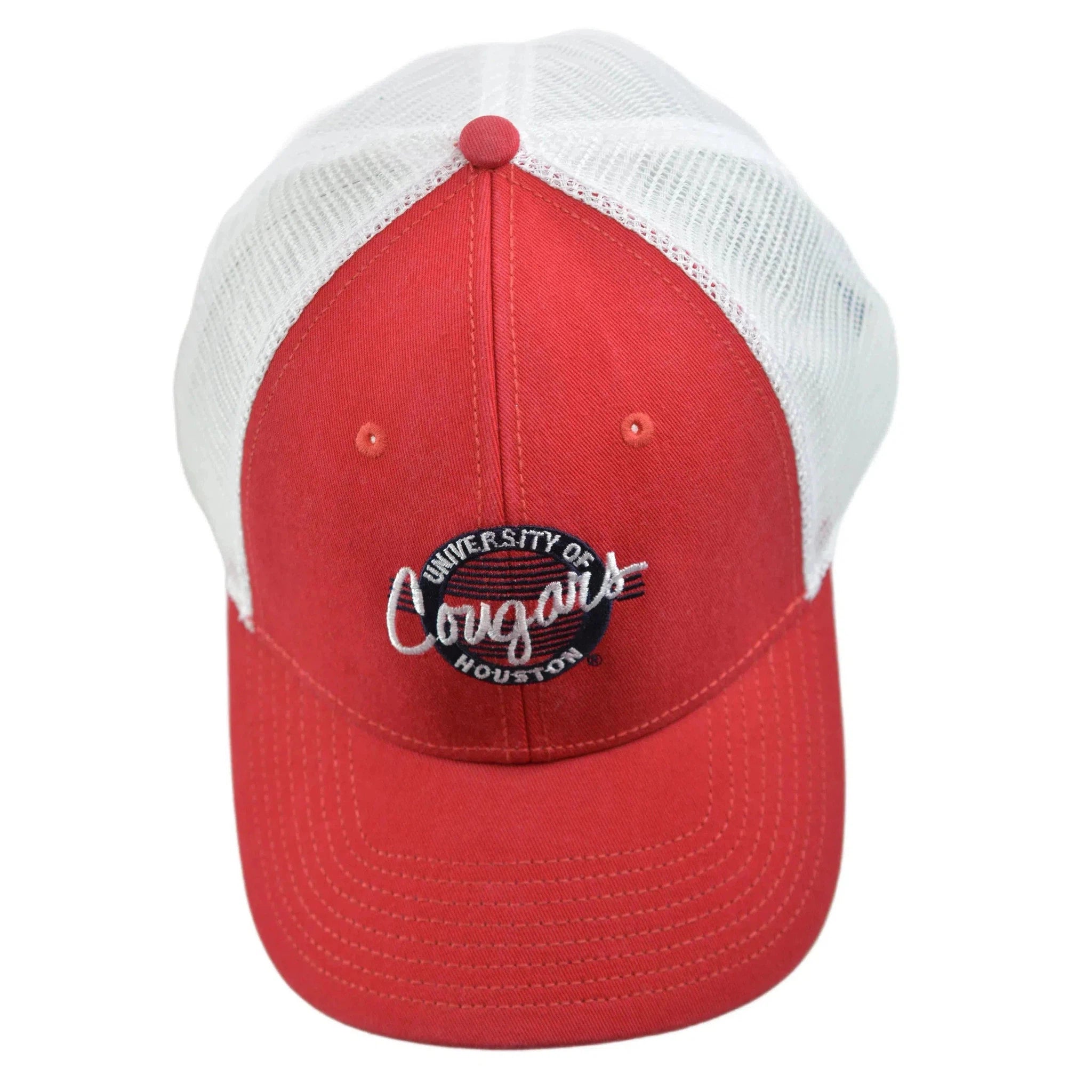 Houston Cougars NCAA Script Circle Logo Mesh Back Team Hat by The Game