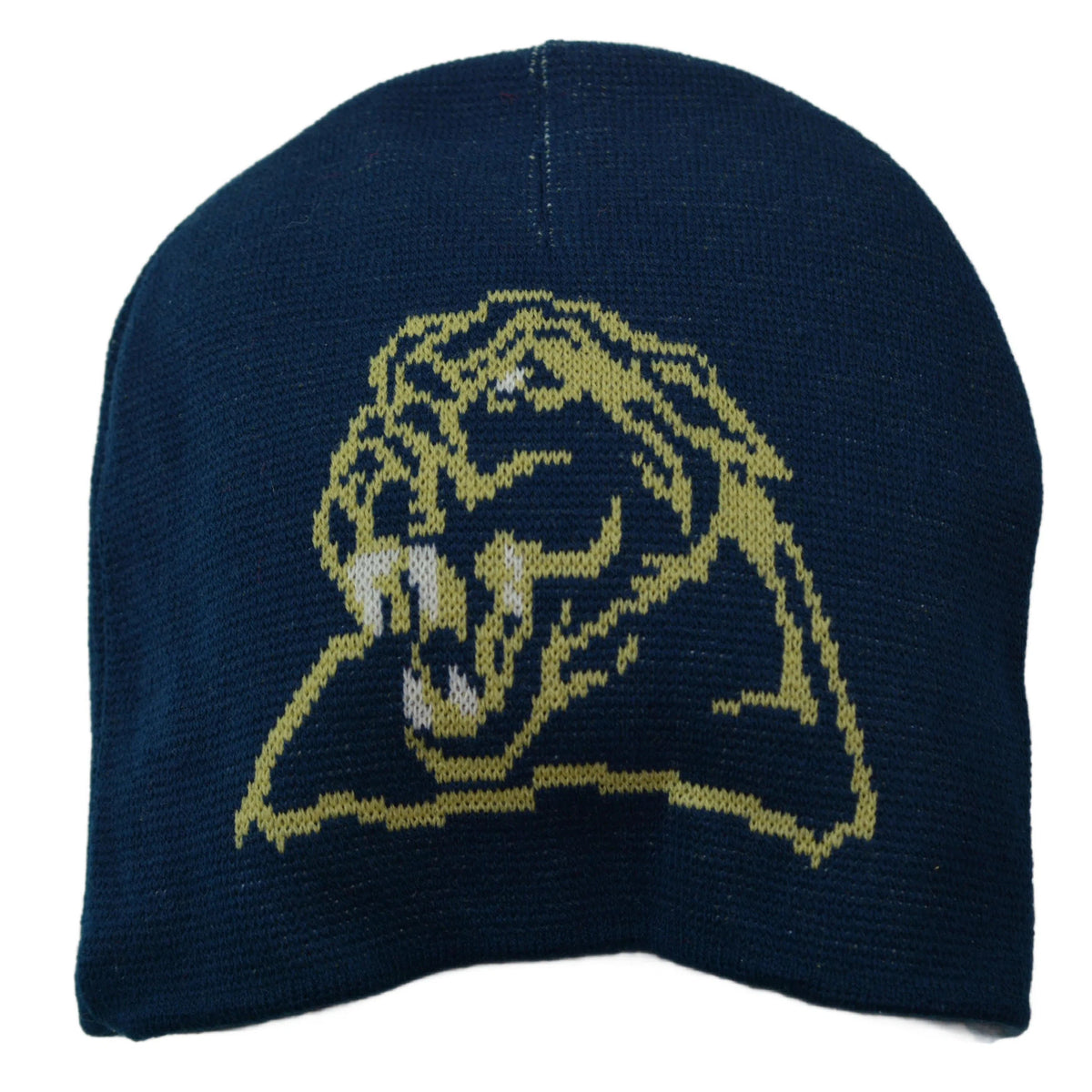 Pittsburgh Pitt Panthers NCAA Team Knit Logo Blue Beanie, Winter Hat