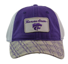 Kansas State Wildcats NCAA Plaid Bill Adjustable Hat by Signatures