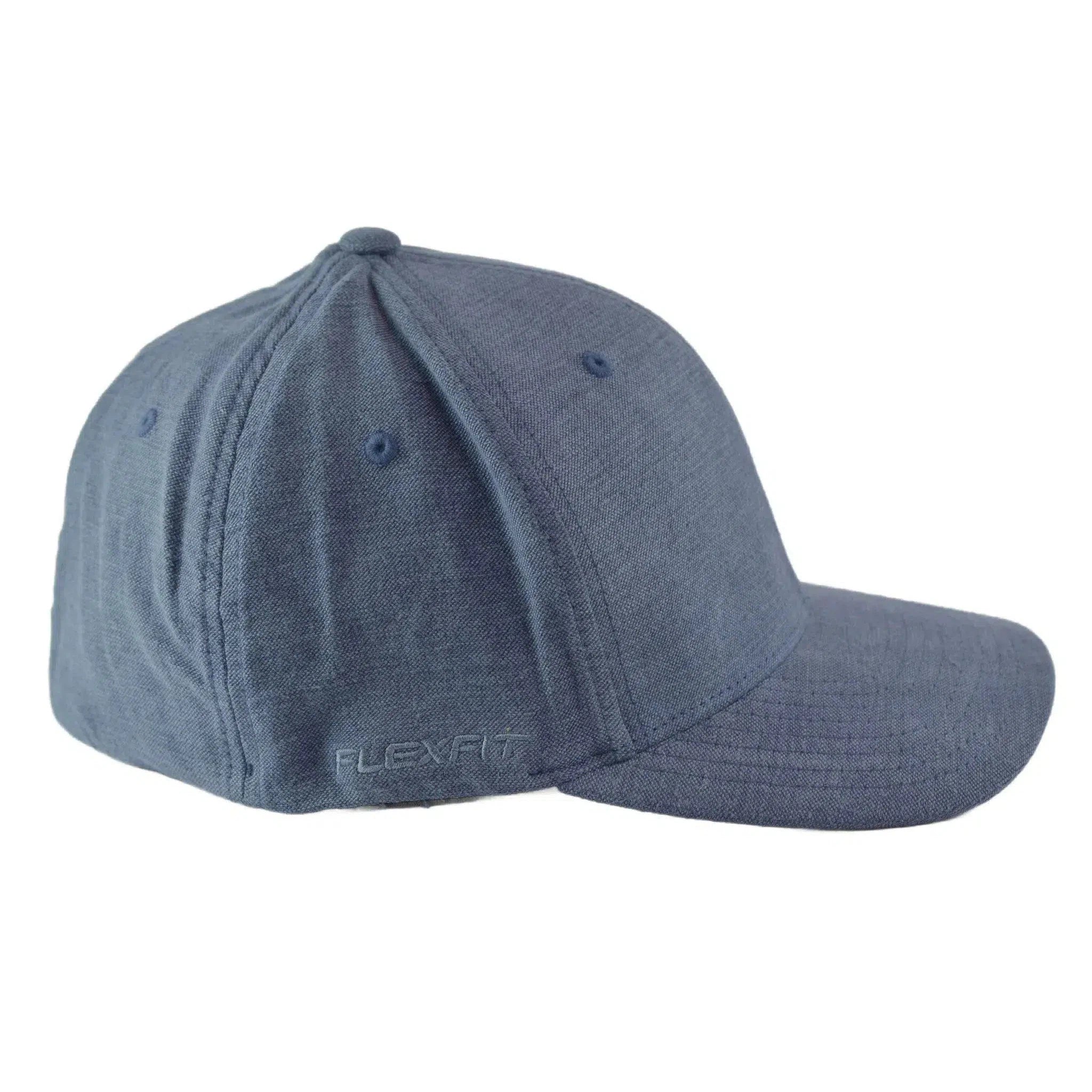 Quiksilver Surf Style Final Wave Logo Blue Flex FIt Hat