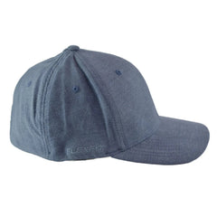 Quiksilver Surf Style Final Wave Logo Blue Flex FIt Hat