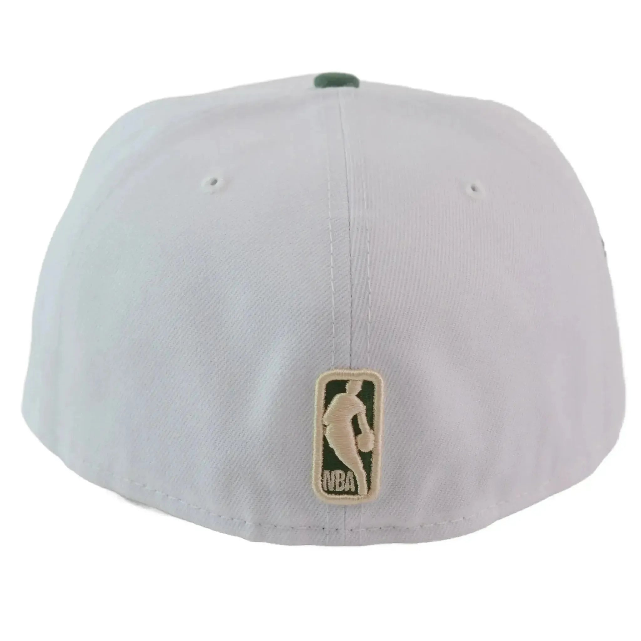 Milwaukee Bucks 21 NBA Champs 59FIFTY Fitted Hat New Era - White/Green