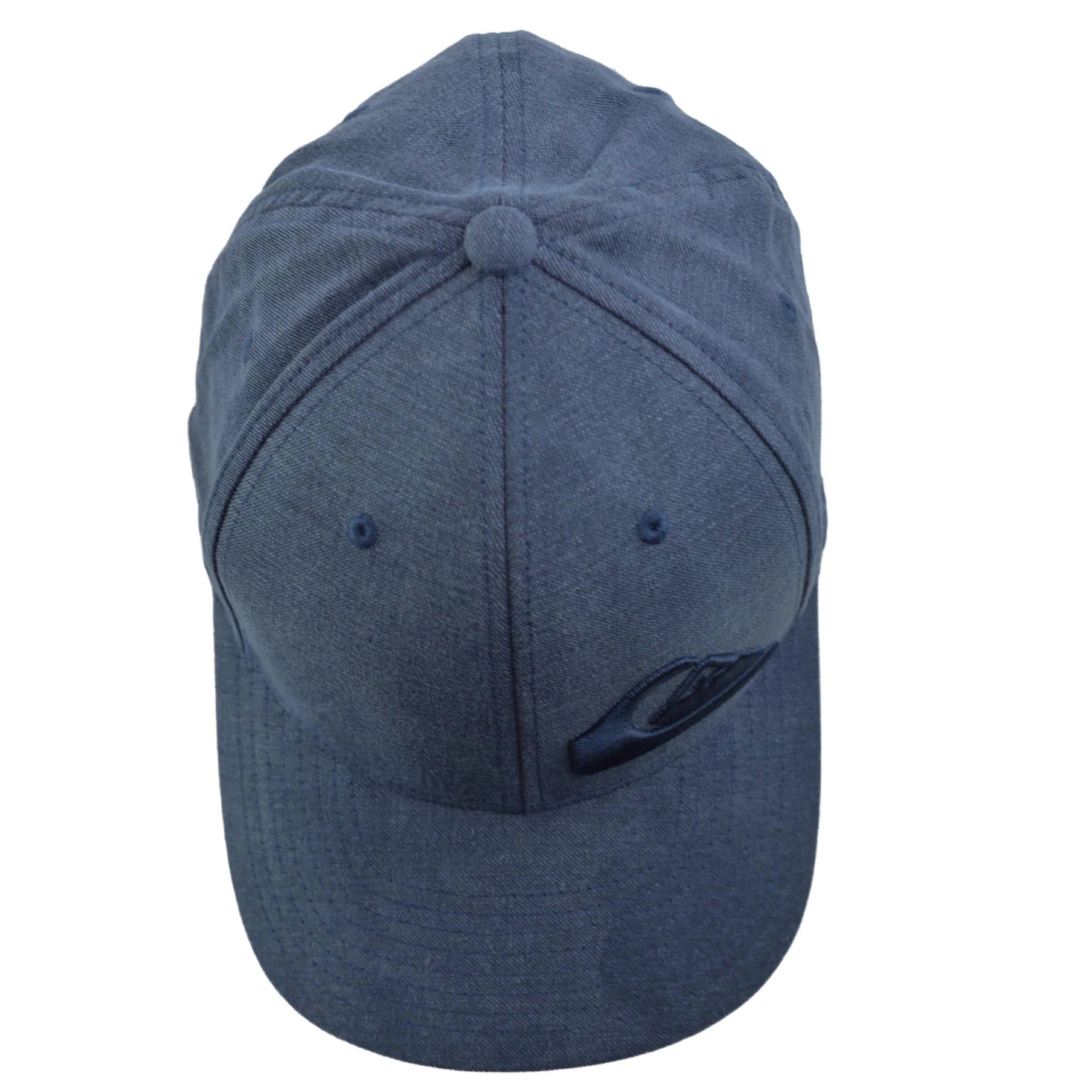 Quiksilver Surf Style Final Wave Logo Blue Flex FIt Hat