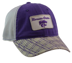 Kansas State Wildcats NCAA Plaid Bill Adjustable Hat by Signatures