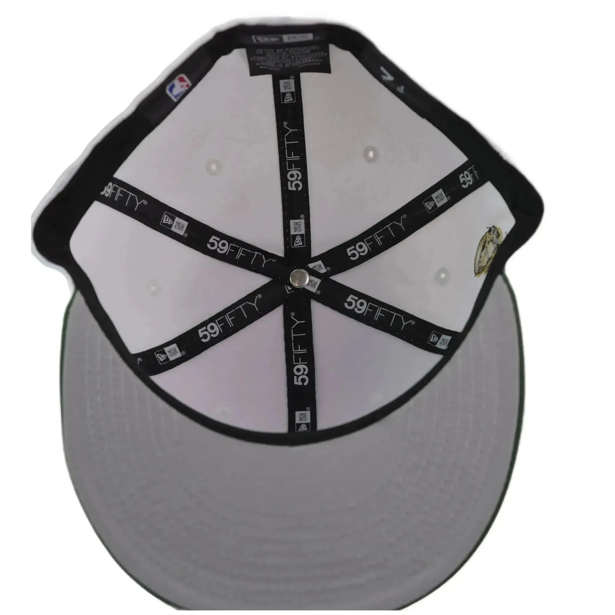Milwaukee Bucks 21 NBA Champs 59FIFTY Fitted Hat New Era - White/Green