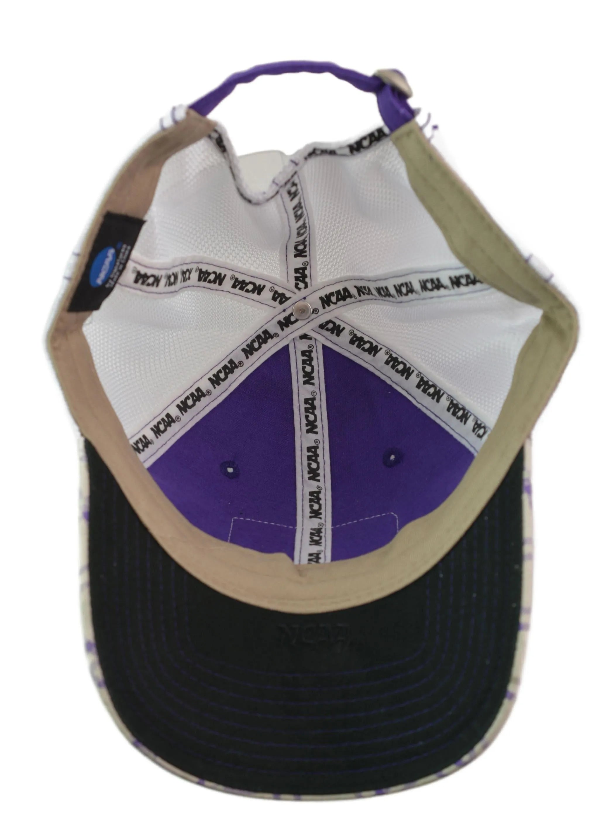 Kansas State Wildcats NCAA Plaid Bill Adjustable Hat by Signatures