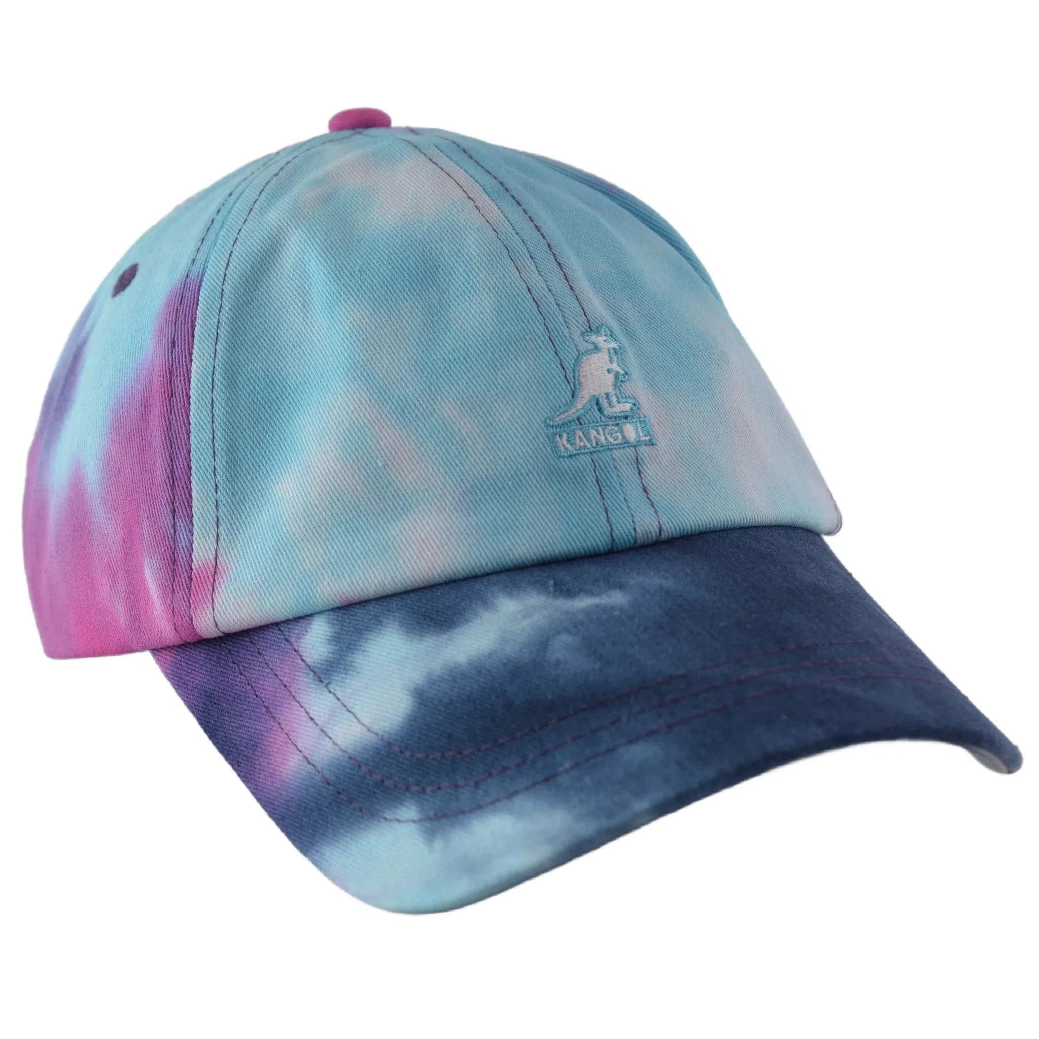 Kangol Men's Relaxed Fit Tie Dye Adjustable Baseball Cap, Hat