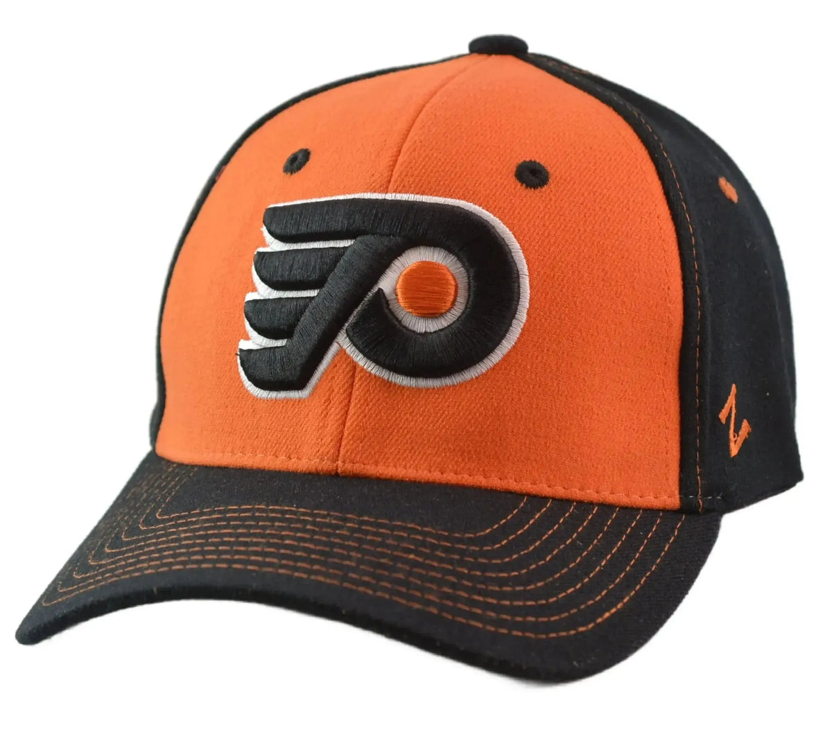 Philadelphia Flyers  Zephyr NHL Team Logo Flex Fit Hat – M/L