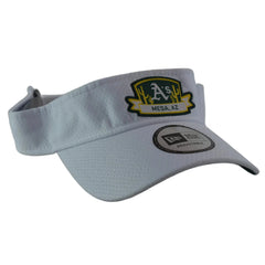 Oakland A's "Athletics" MLB Spring Training, Mesa AZ, White Adjustable Sun Visor