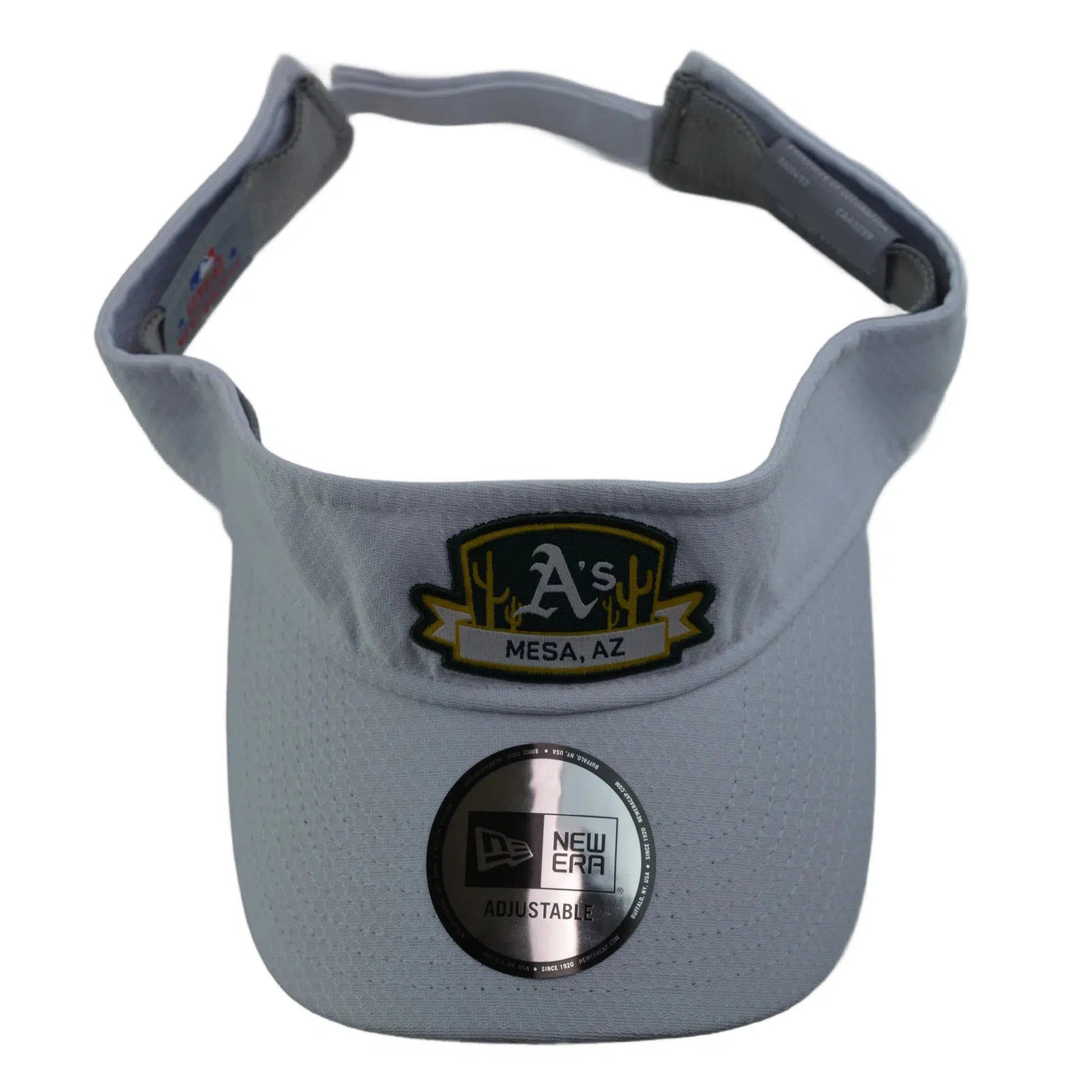 Oakland A's "Athletics" MLB Spring Training, Mesa AZ, White Adjustable Sun Visor