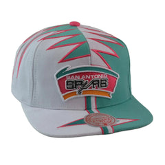 San Antonio Spurs NBA Shockwave Men's Snapback Hat by Mitchell & Ness