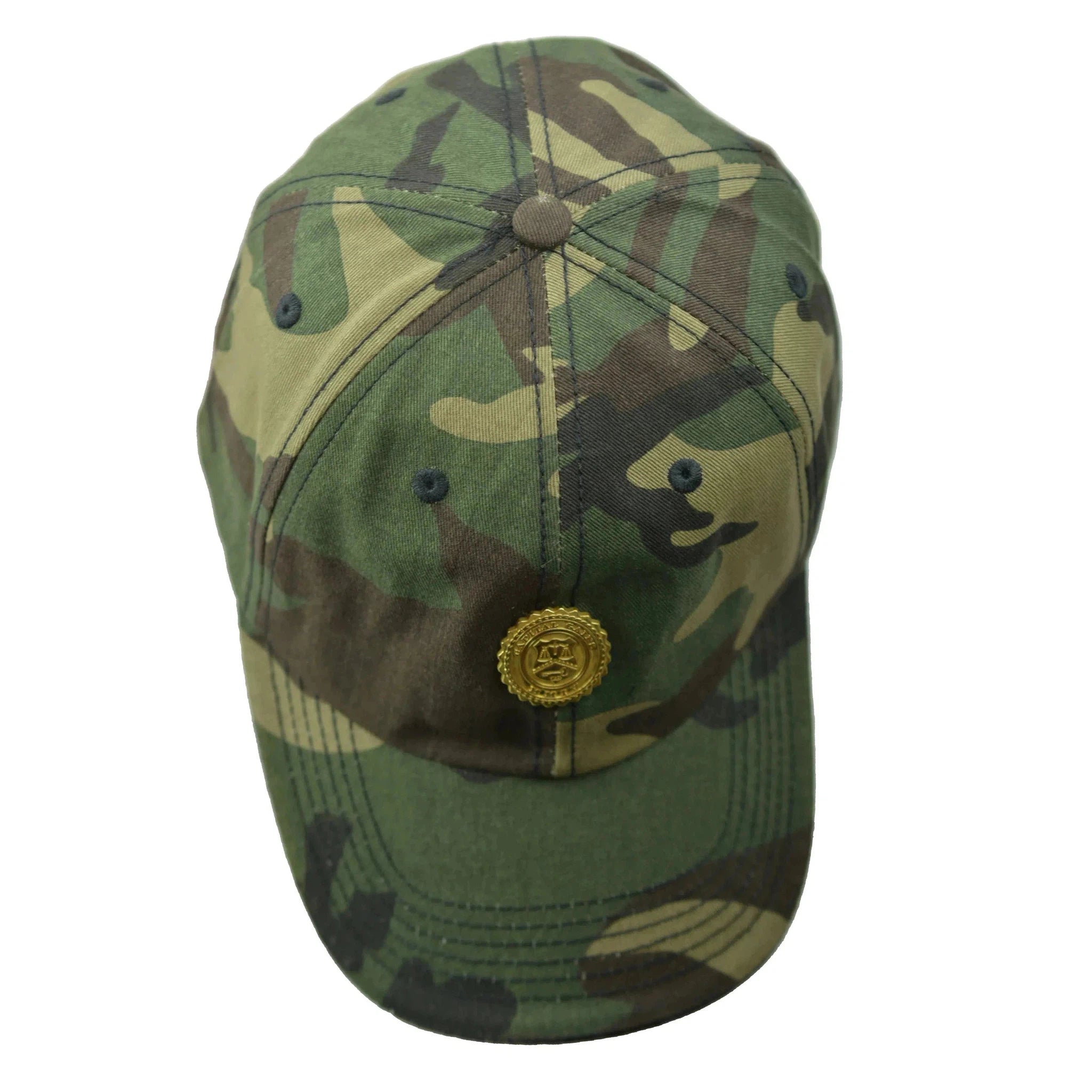 Capital Gains Men's Streetwear Camo Dad Hat with Snakeskin Under Visor Adjustable Cap