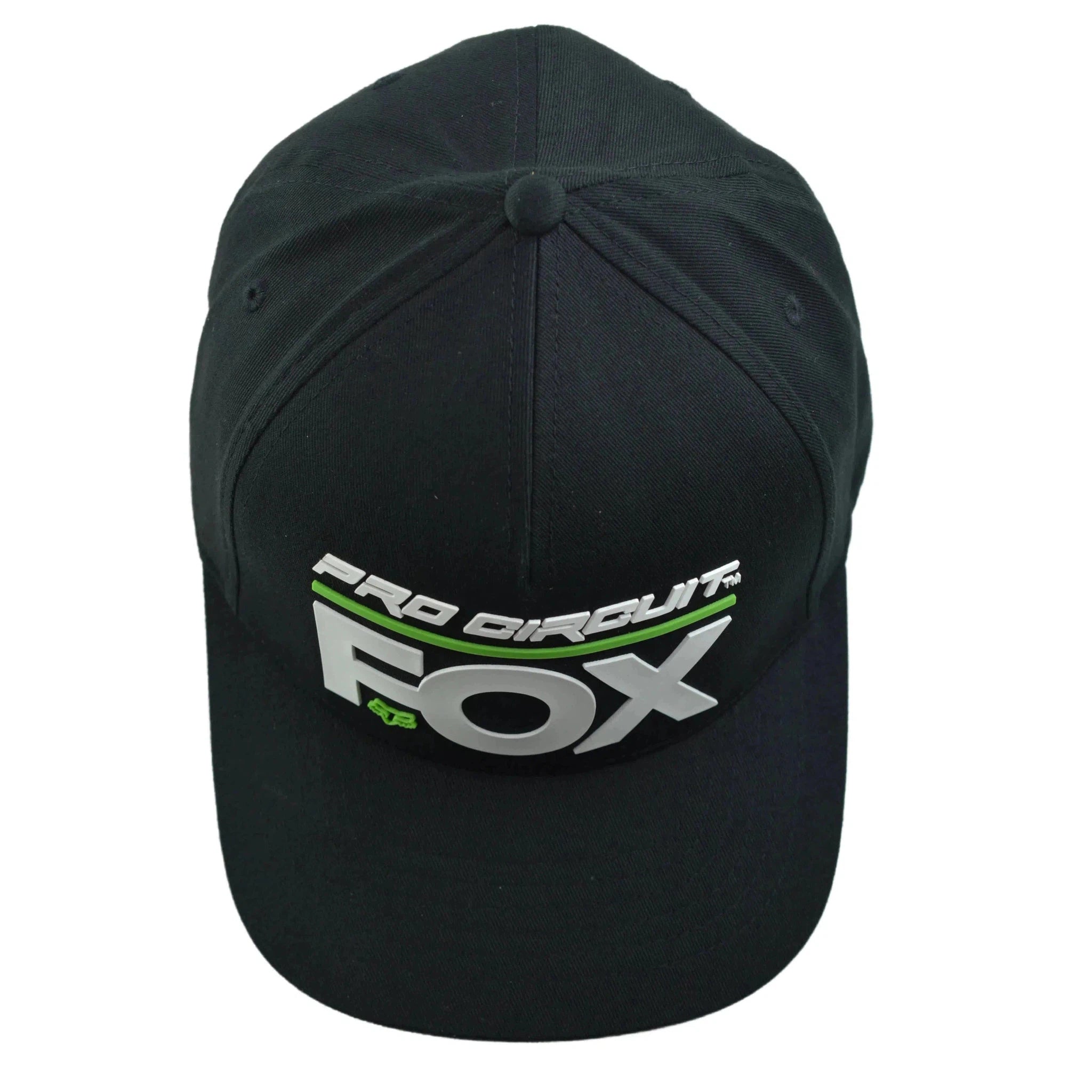 FOX Pro Circuit Logo Men’s Moto Racing L/XL Flex Fit Black Hat