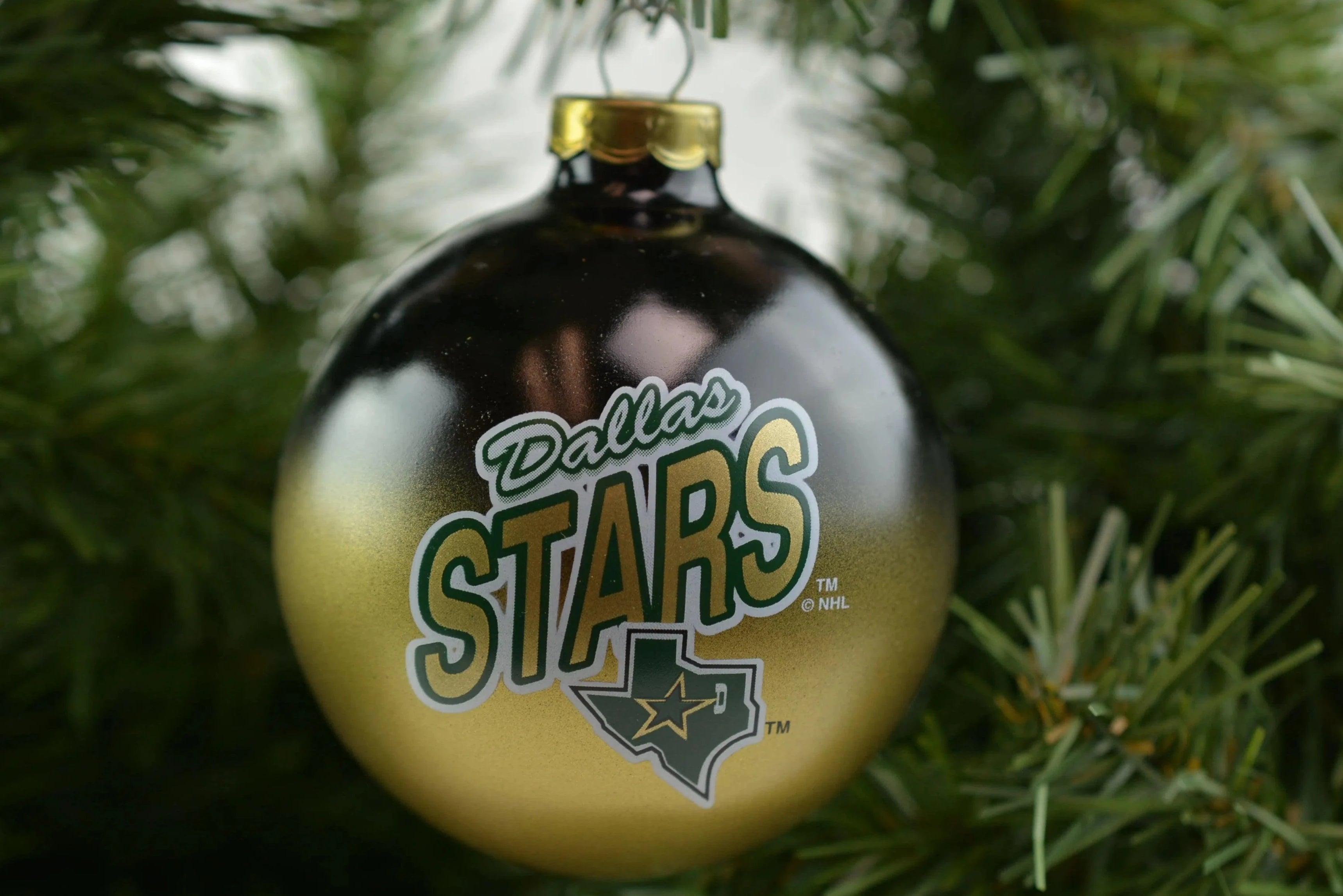 Dallas Stars NHL Sport Collectors Series Glass Holiday Christmas Ornament