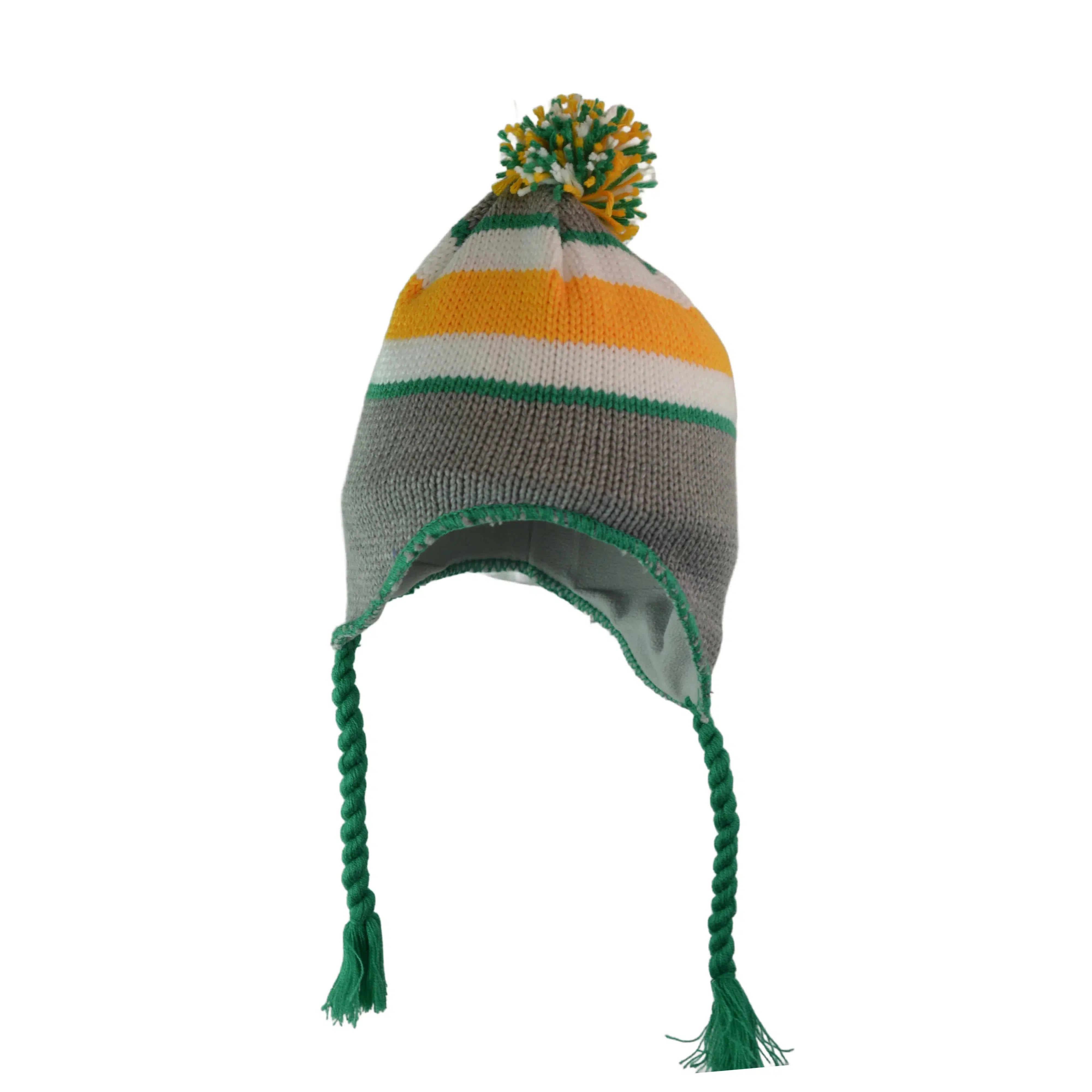 Minnesota North Stars CCM Vintage NHL Hockey Distressed Braided Knit Beanie