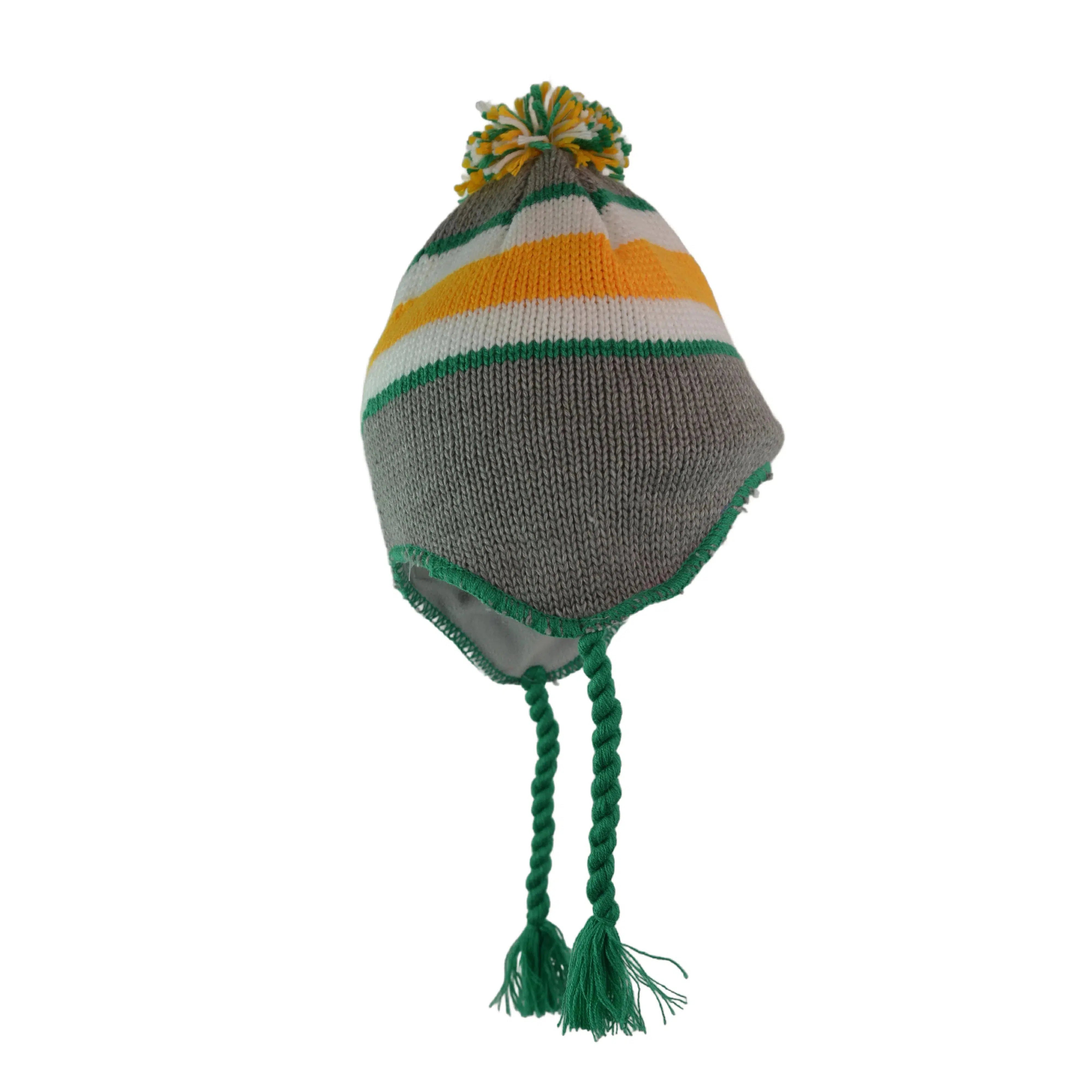 Minnesota North Stars CCM Vintage NHL Hockey Distressed Braided Knit Beanie