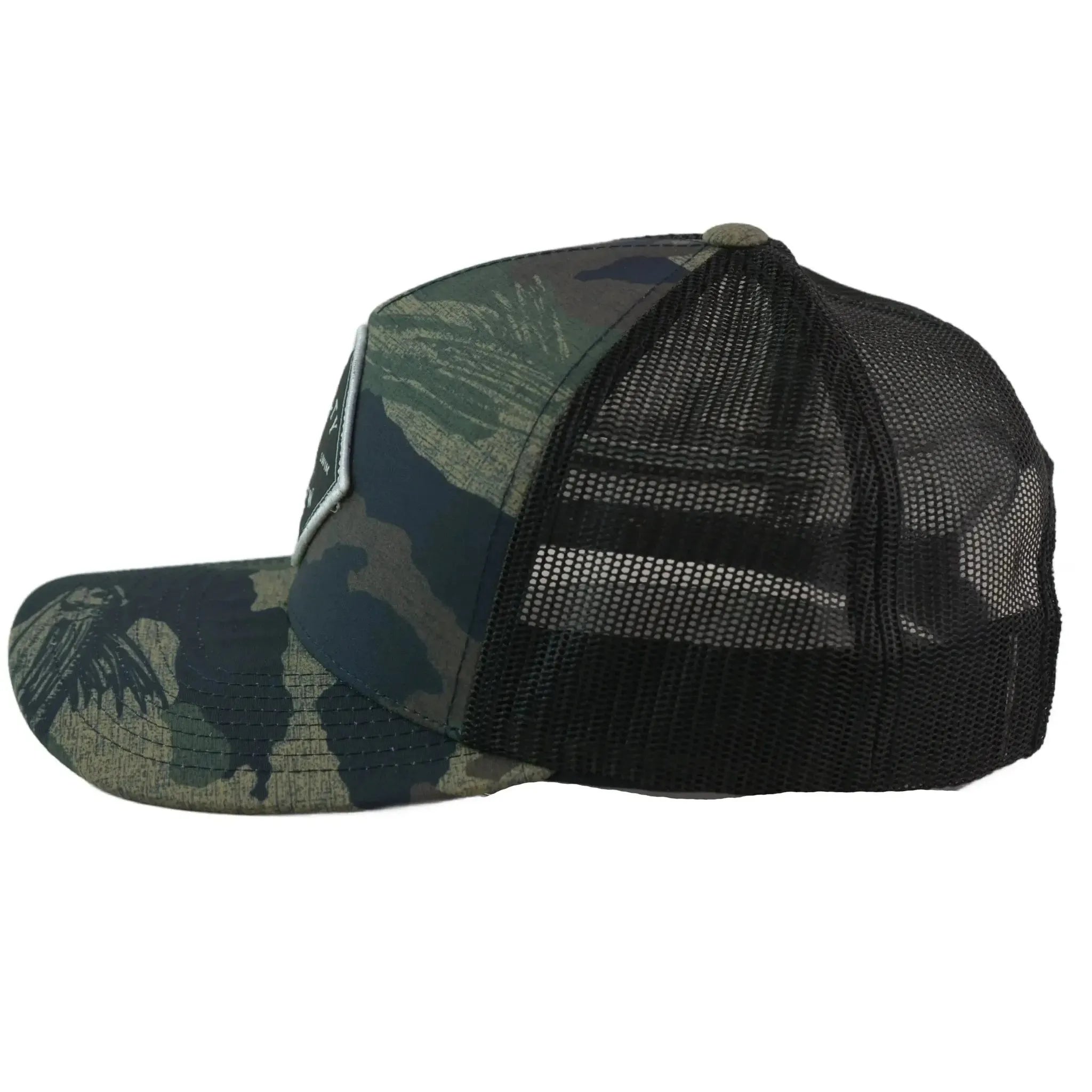 Salty Crew Sealine Camo Trucker Hat Retro Mesh Adjustable Snapback Cap