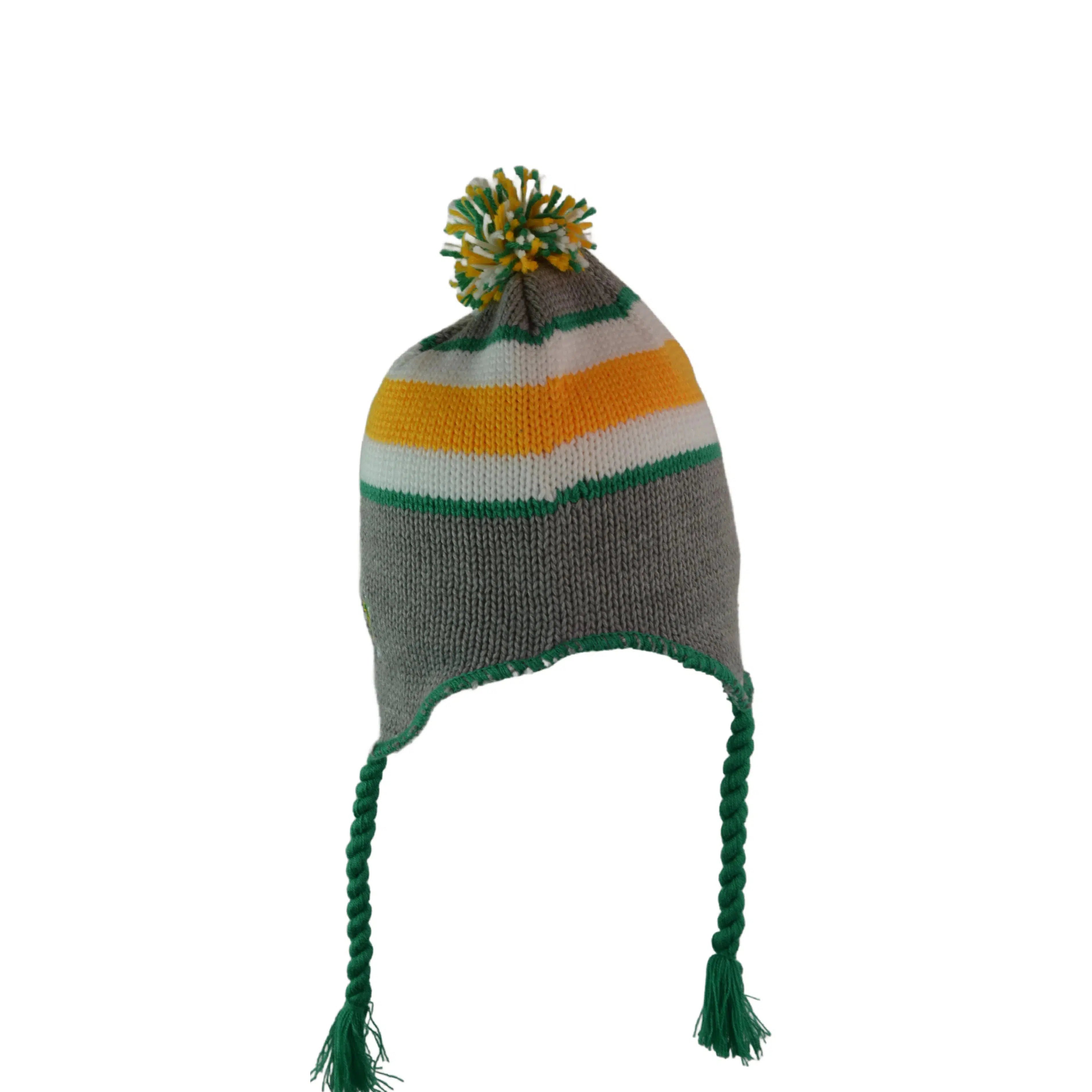 Minnesota North Stars CCM Vintage NHL Hockey Distressed Braided Knit Beanie