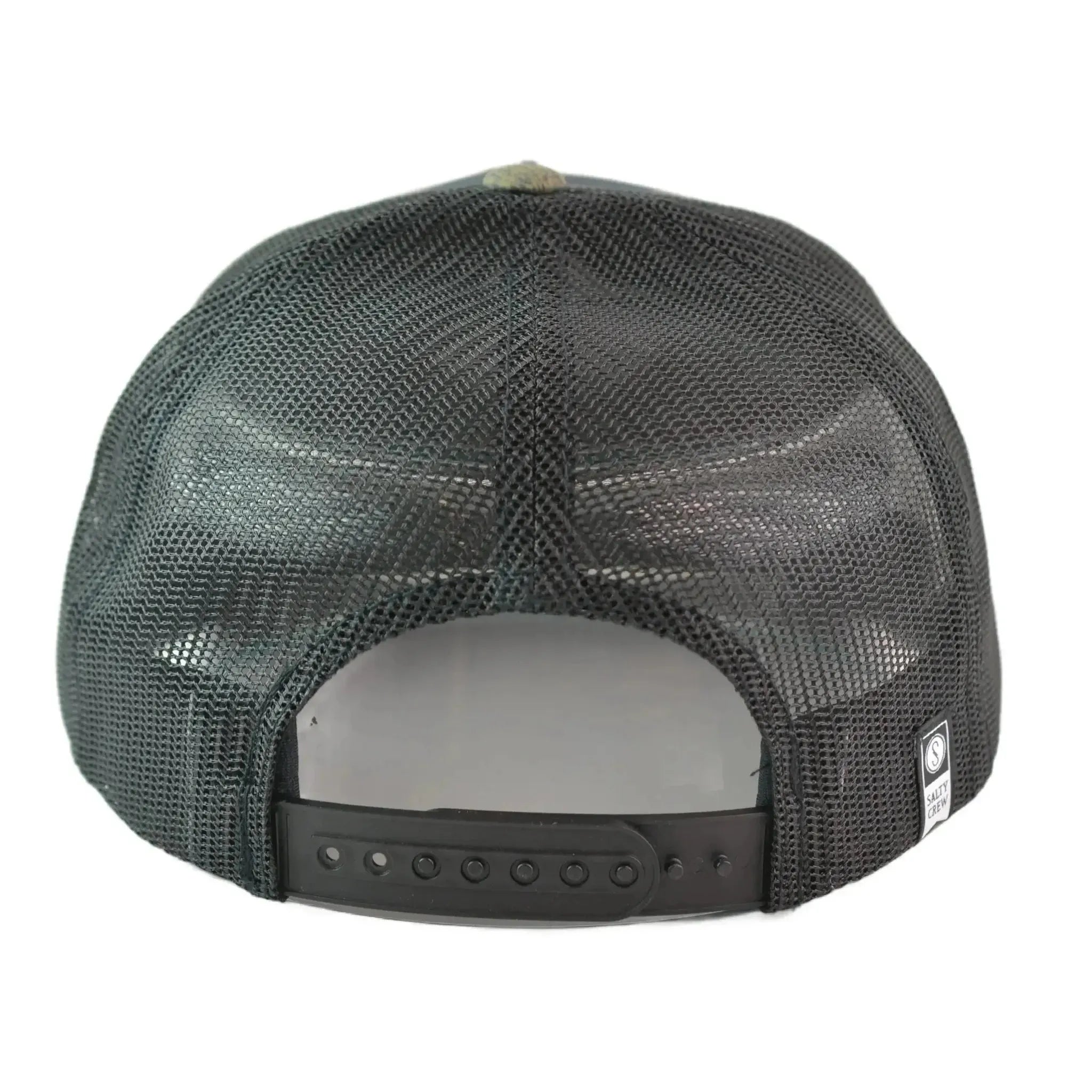 Salty Crew Sealine Camo Trucker Hat Retro Mesh Adjustable Snapback Cap
