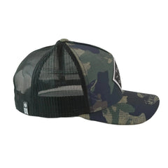 Salty Crew Sealine Camo Trucker Hat Retro Mesh Adjustable Snapback Cap