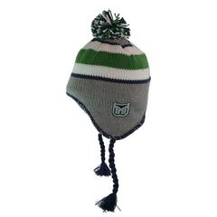 Hartford Whalers CCM Vintage NHL Hockey Distressed Braided Knit Beanie