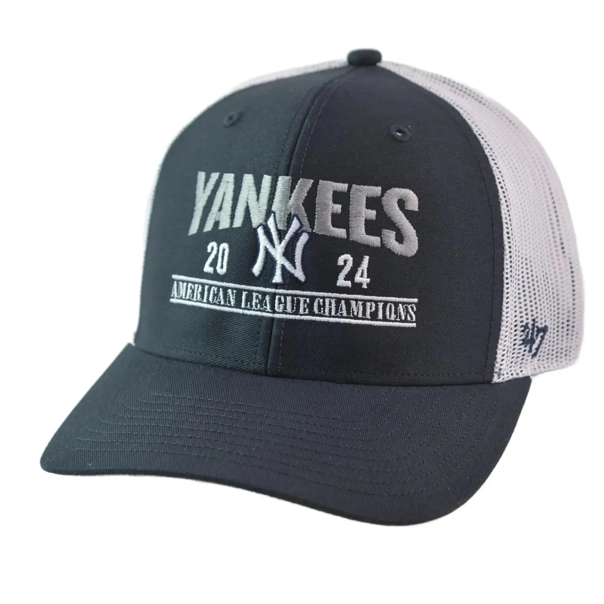 New York Yankees ’47 2024 MLB AL Champions Trucker Hat