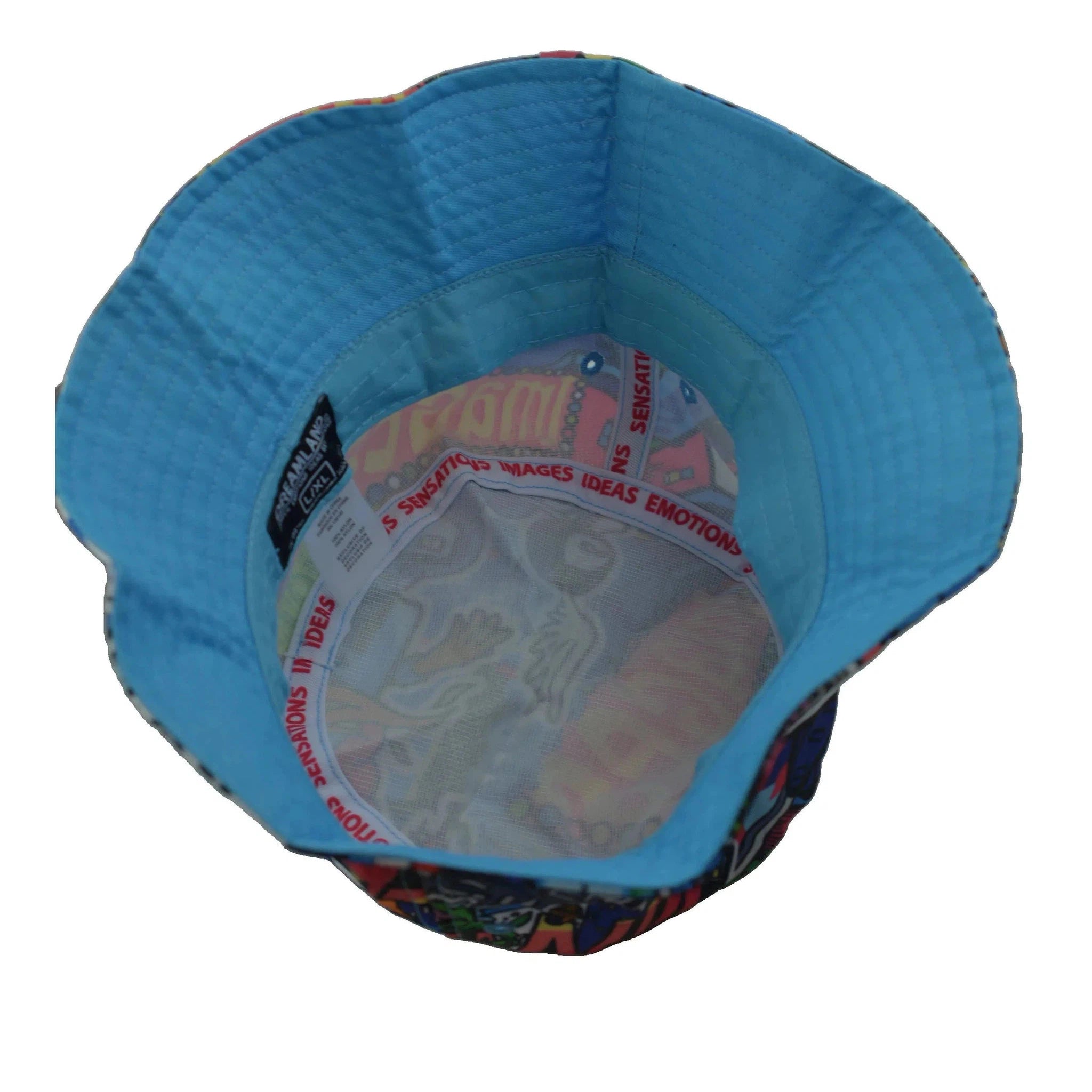 Dreamland Images Bucket Style Fishing Cap Bucket Hat L/XL