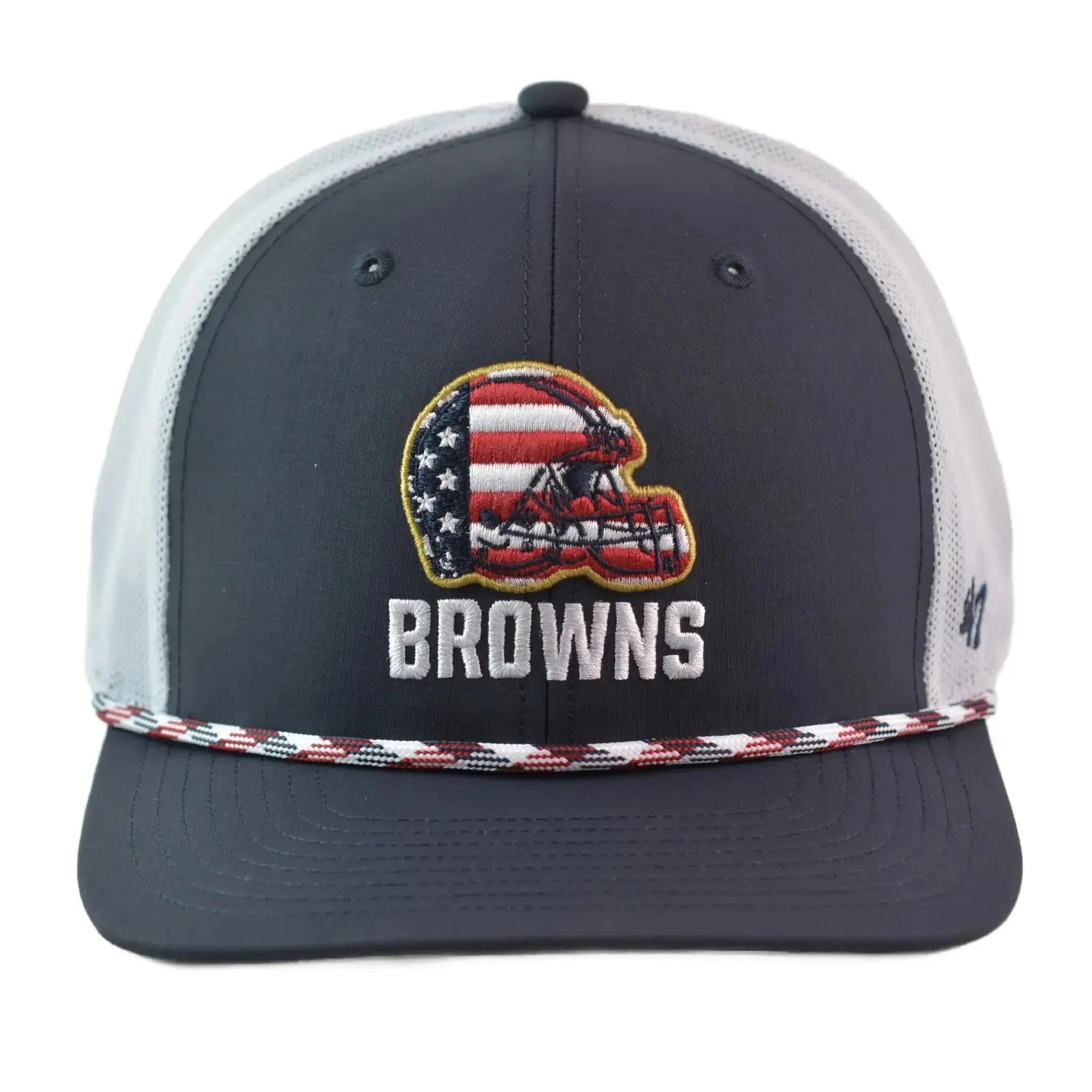 Cleveland Browns ’47 Flag Fill Rope Adjustable Trucker Adjustable Hat
