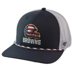 Cleveland Browns ’47 Flag Fill Rope Adjustable Trucker Adjustable Hat